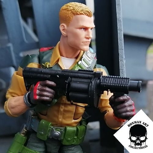 GRENADE LAUNCHER SCALE 1 12 FOR ACTION FIGURES 3D print model