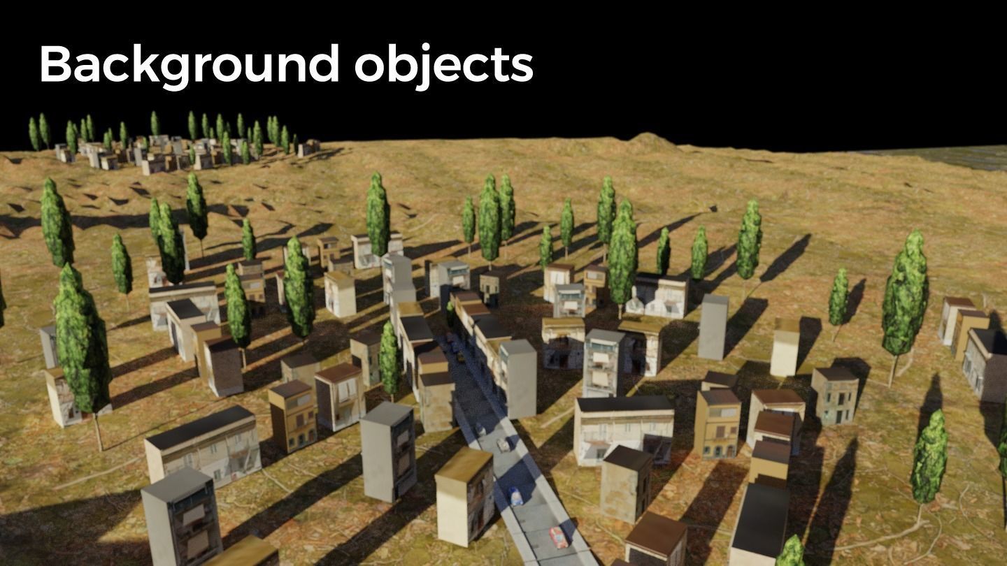 Small town in Sicily 3D model_15