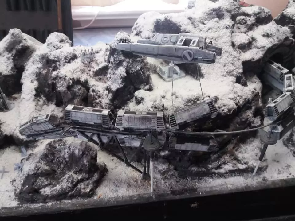 StarWars 20-T Railcrawler conveyex transport 3D print model