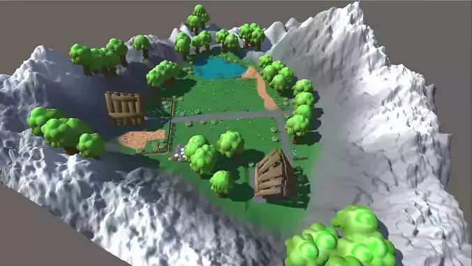 3D RPG Fantasy Environment Pack