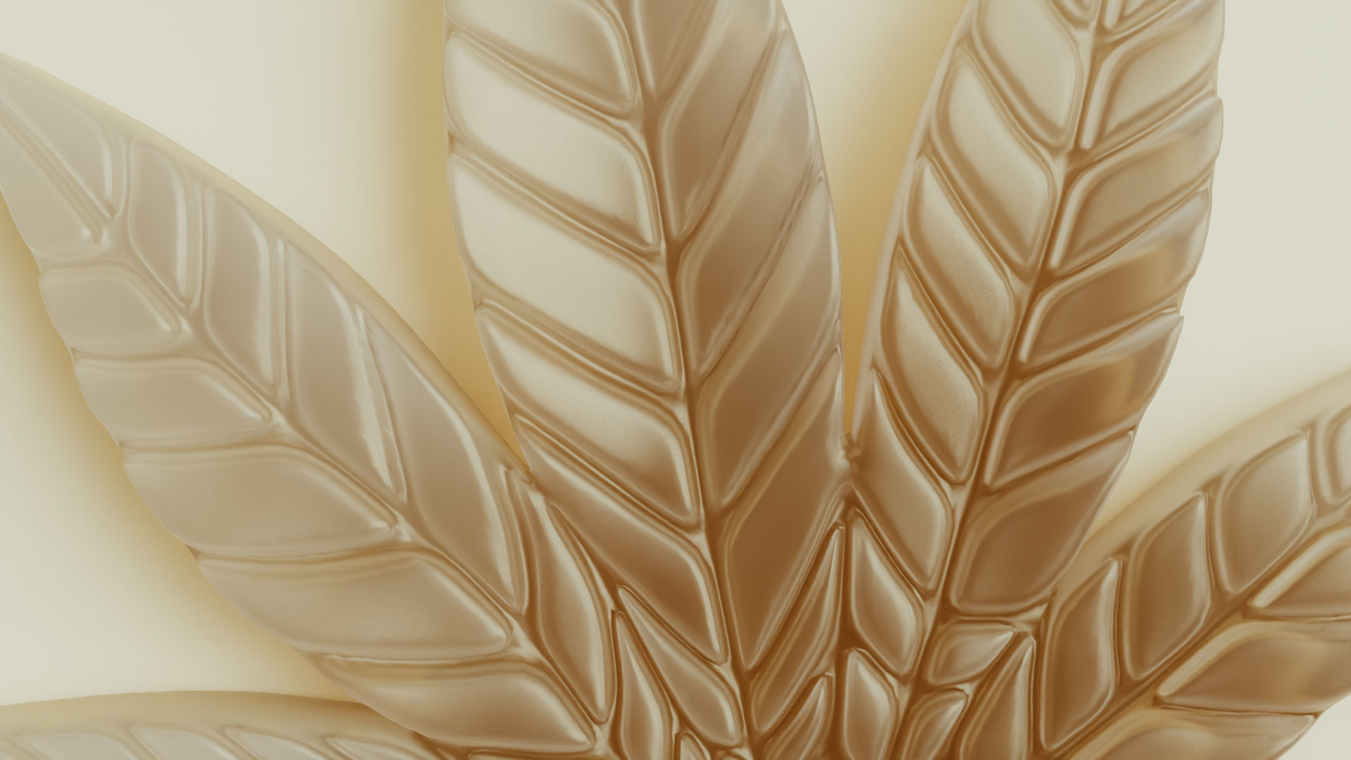 Gummy Edible Leaf 3D Model 3D model_7