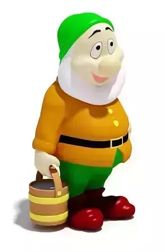 Dwarf With Bucket