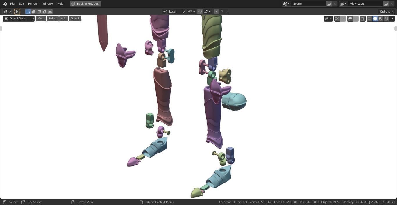 Concept Model Action Figure Solo Leveling - Igris 3D print model_7