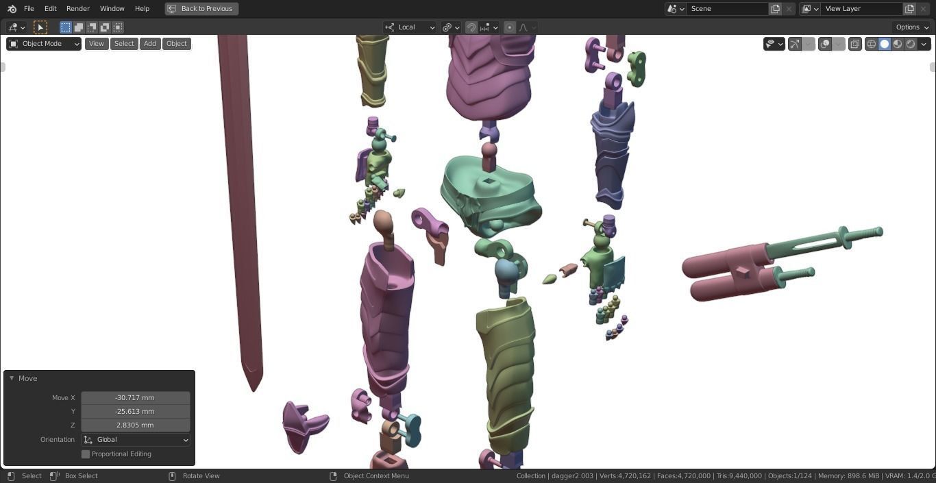 Concept Model Action Figure Solo Leveling - Igris 3D print model_9