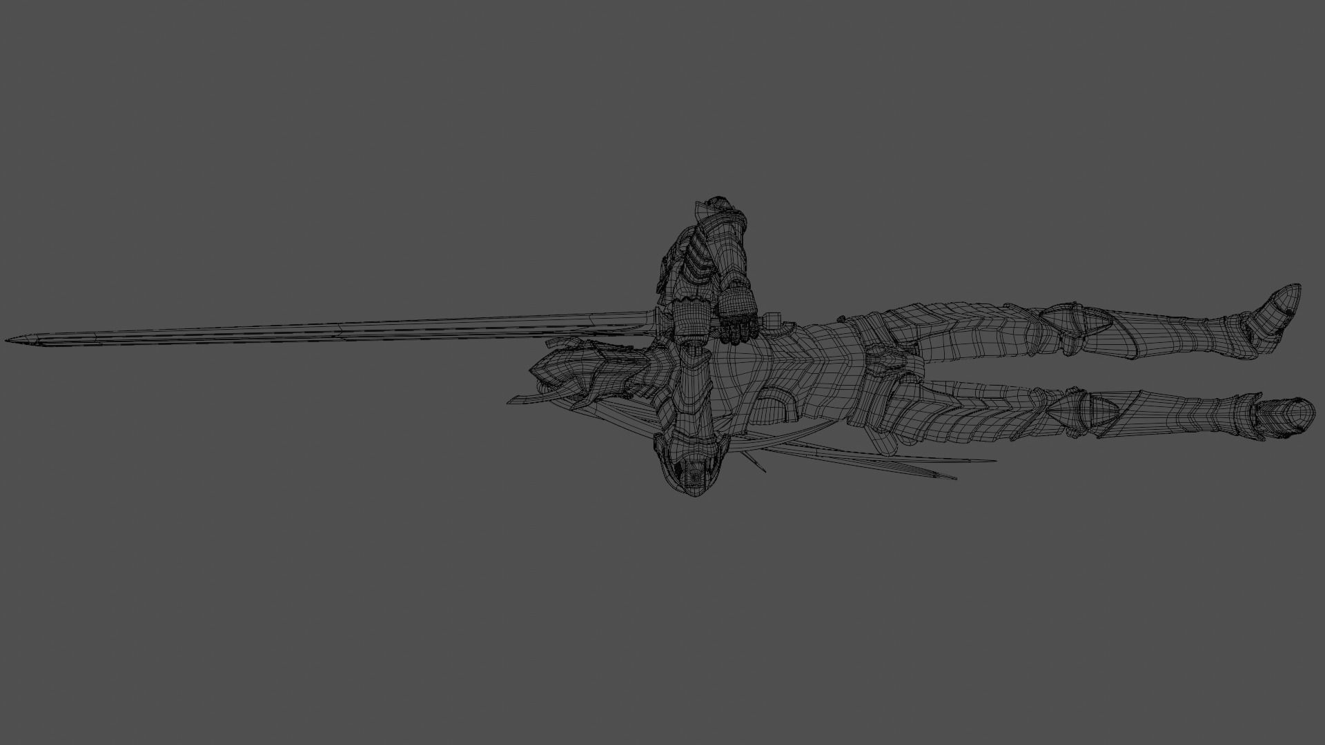 Concept Model Action Figure Solo Leveling - Igris 3D print model_15