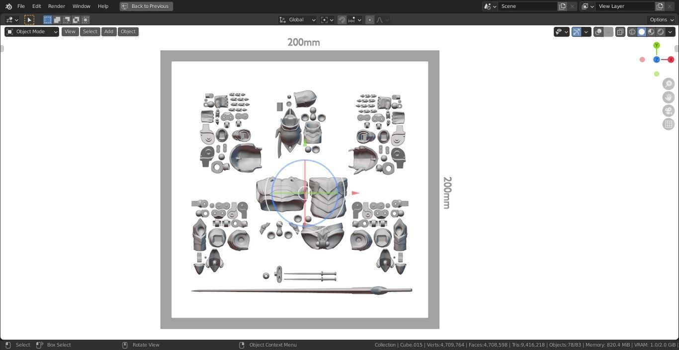 Concept Model Action Figure Solo Leveling - Igris 3D print model_4