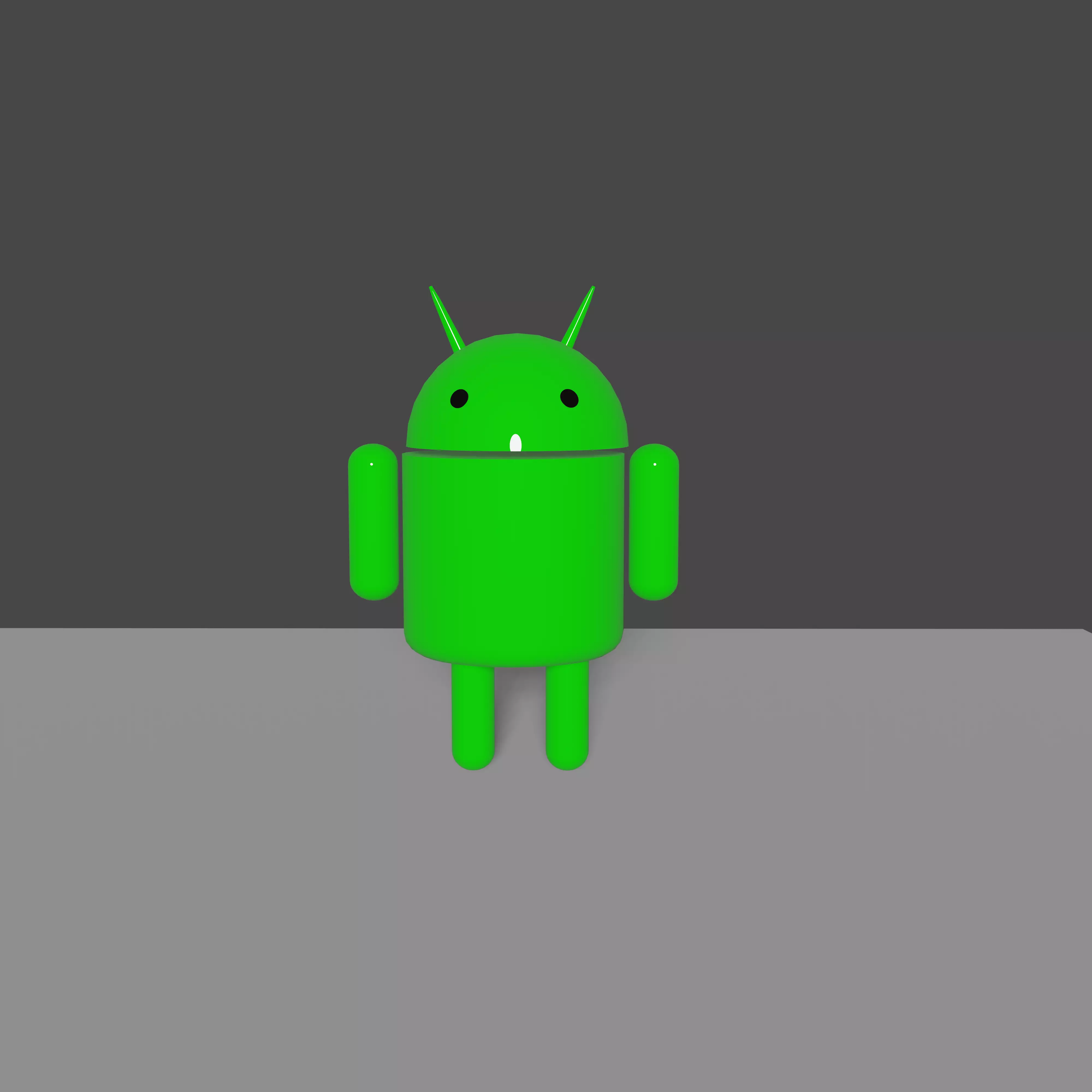 a android model 3D print model_0