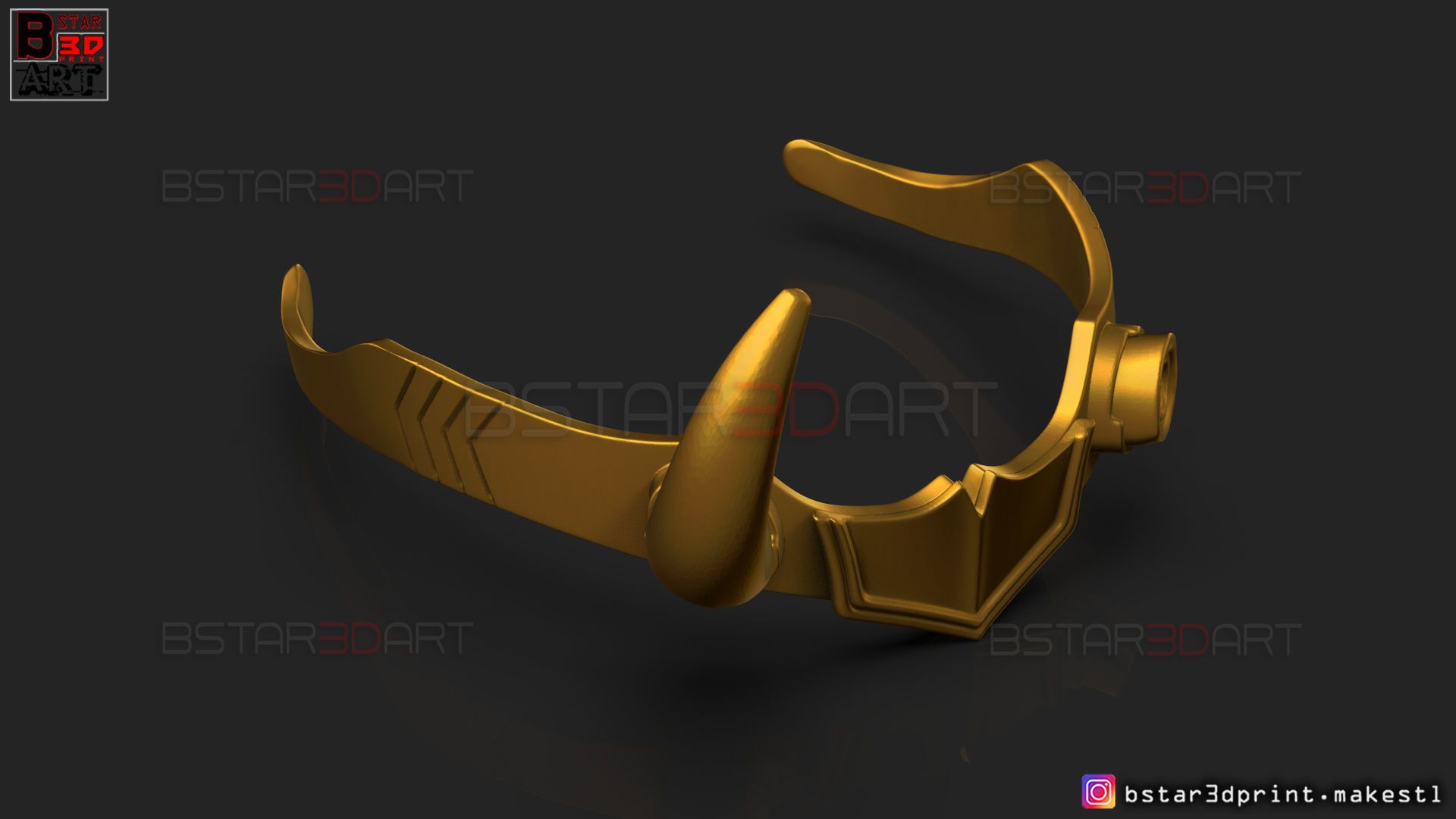 Lady Loki Crown - Variant - Sylvie Laufeydottir - High Quality 3D print model_15