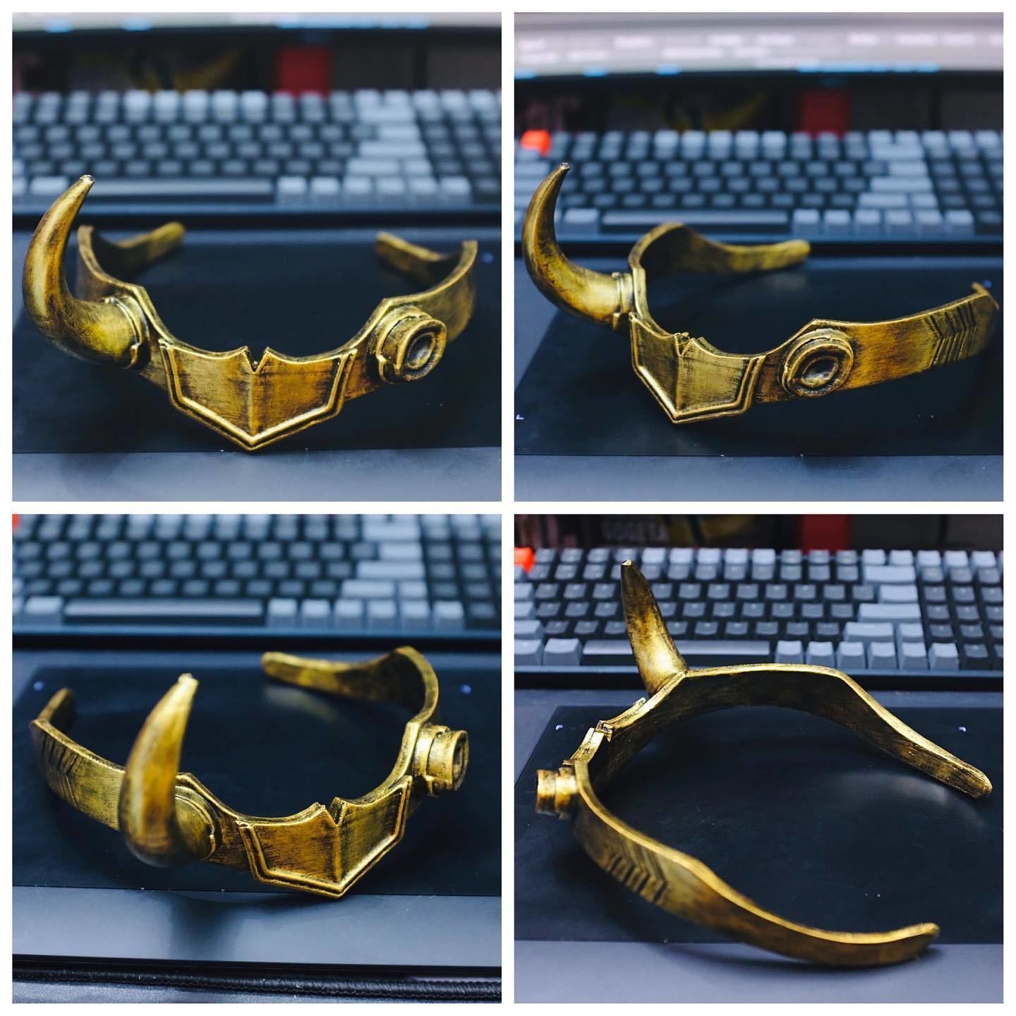 Lady Loki Crown - Variant - Sylvie Laufeydottir - High Quality 3D print model_7