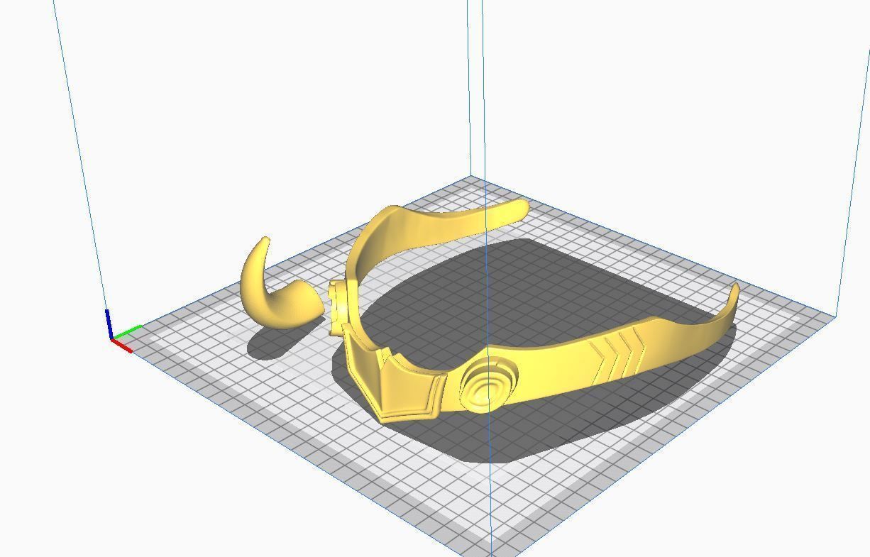 Lady Loki Crown - Variant - Sylvie Laufeydottir - High Quality 3D print model_27