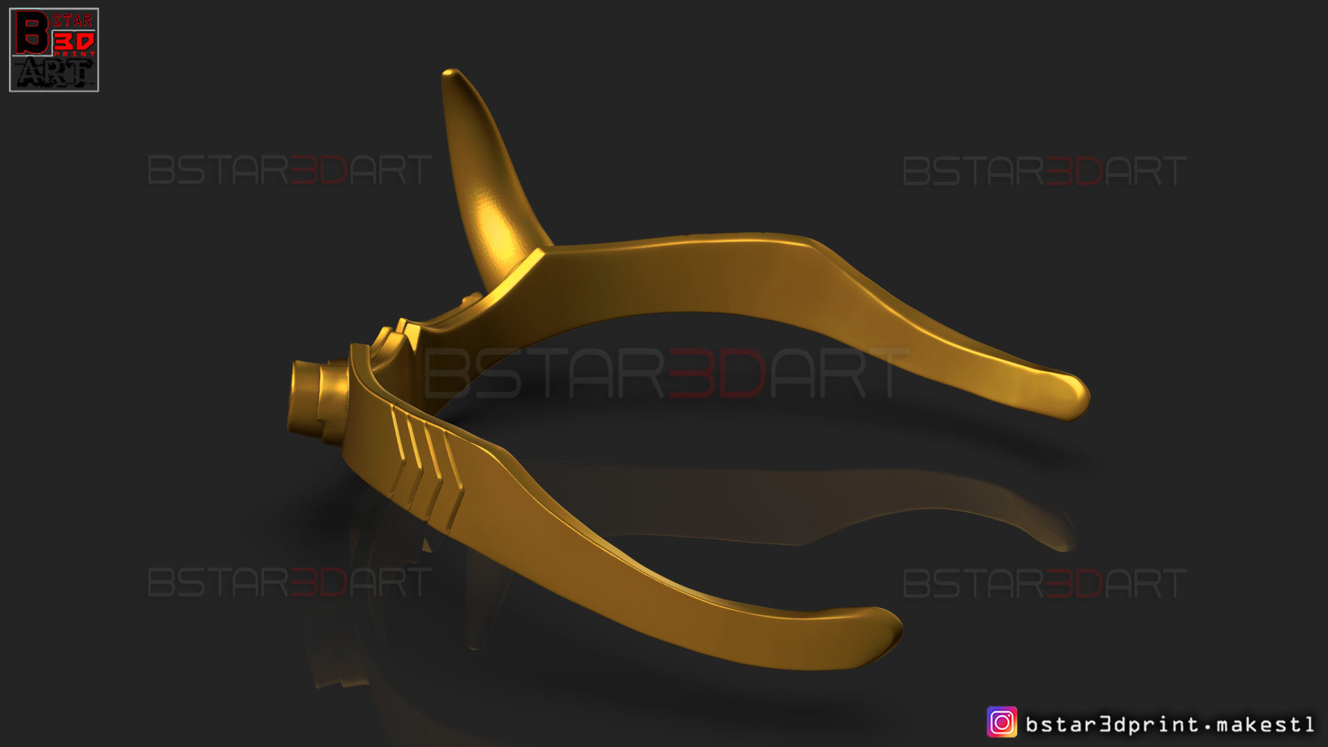 Lady Loki Crown - Variant - Sylvie Laufeydottir - High Quality 3D print model_13