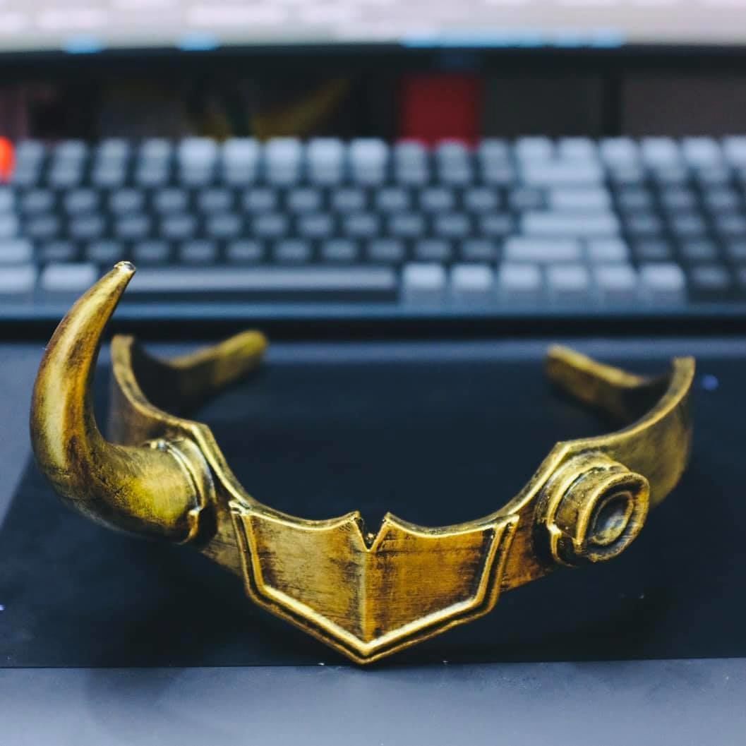 Lady Loki Crown - Variant - Sylvie Laufeydottir - High Quality 3D print model_3