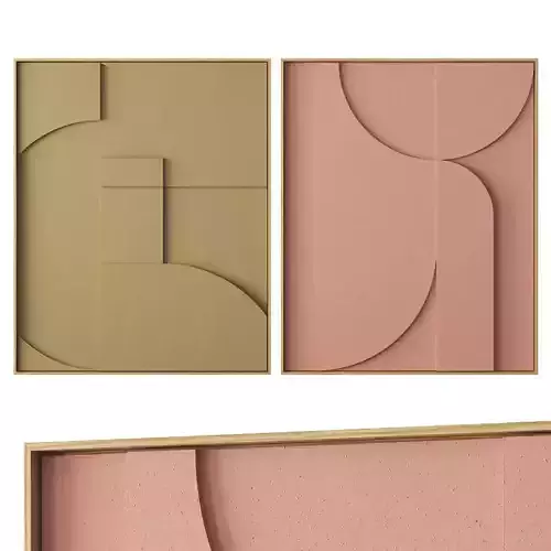 Relief Artwork 10 3D model