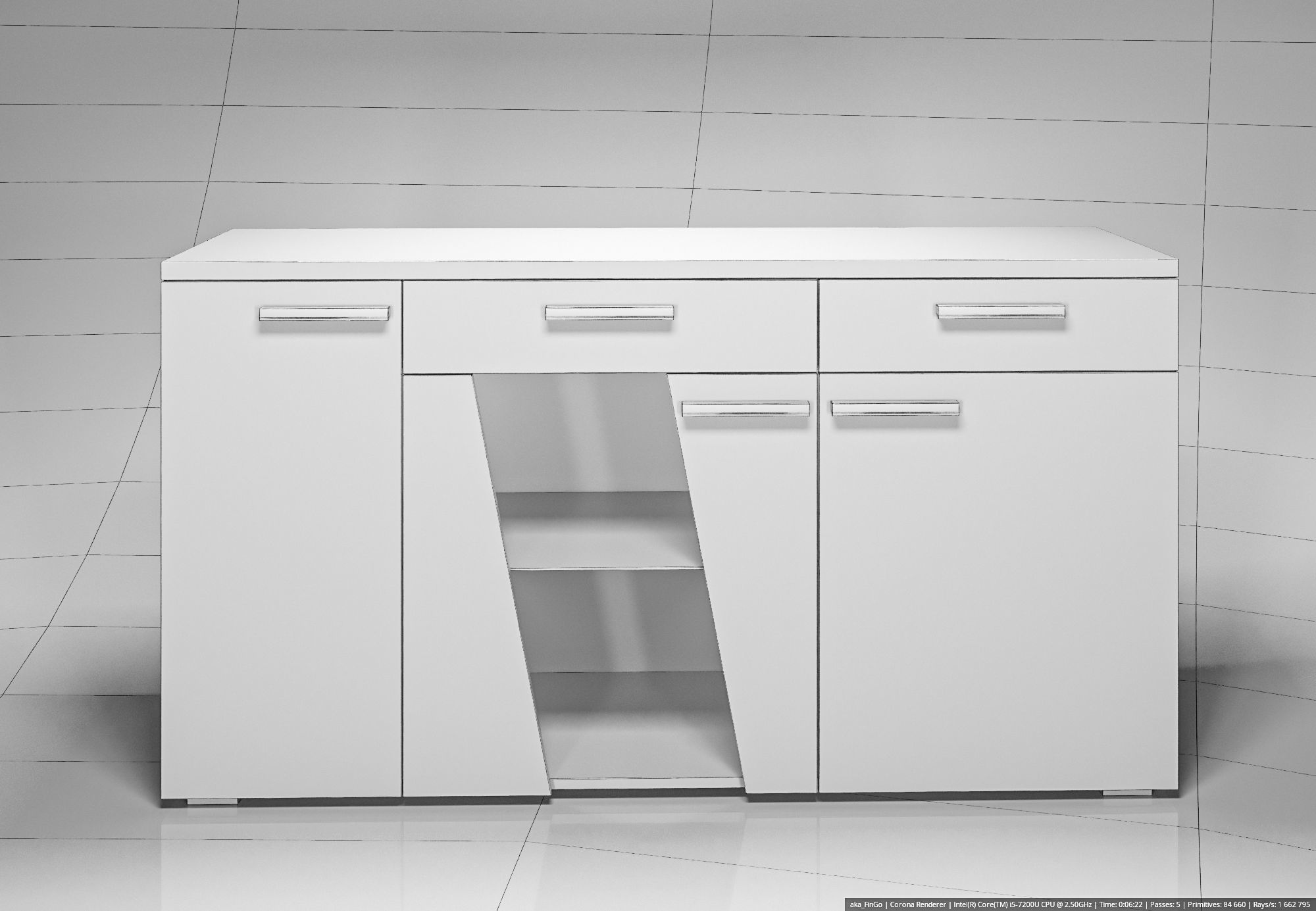 Curbstone Rubin 21 3D model_2