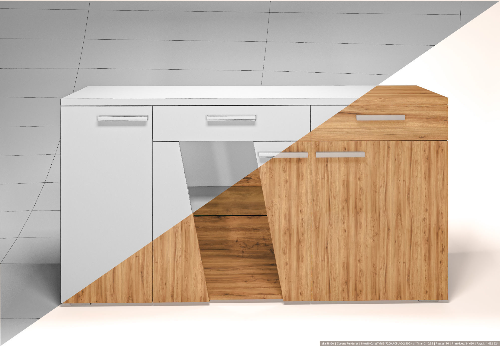 Curbstone Rubin 21 3D model_3