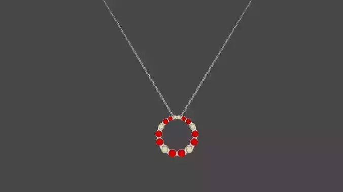 4 no Necklace 3D Model