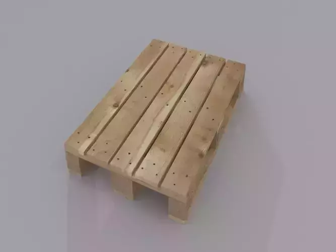 Palette Euro 3D model