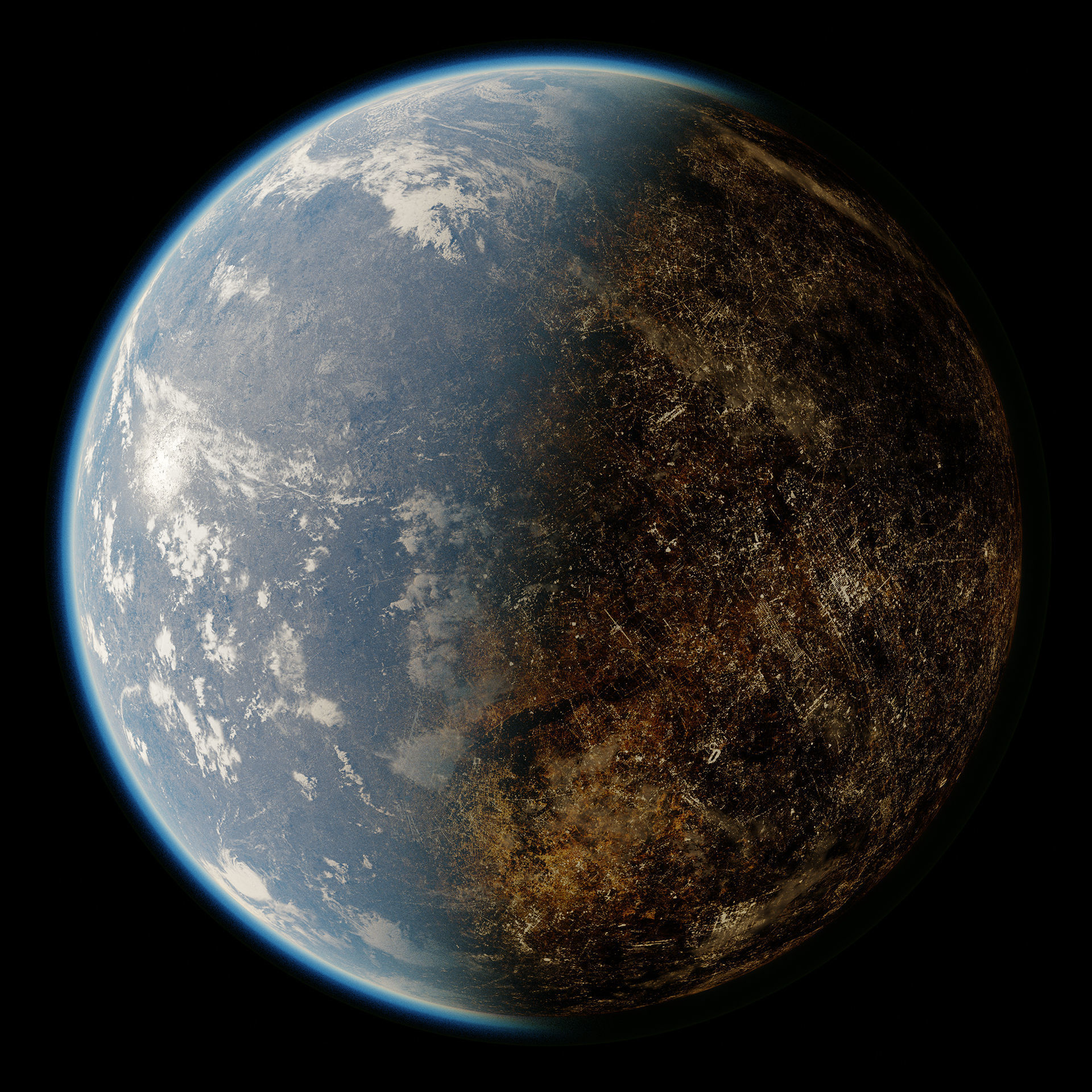 Moon Trigupu 12K 3D model_5