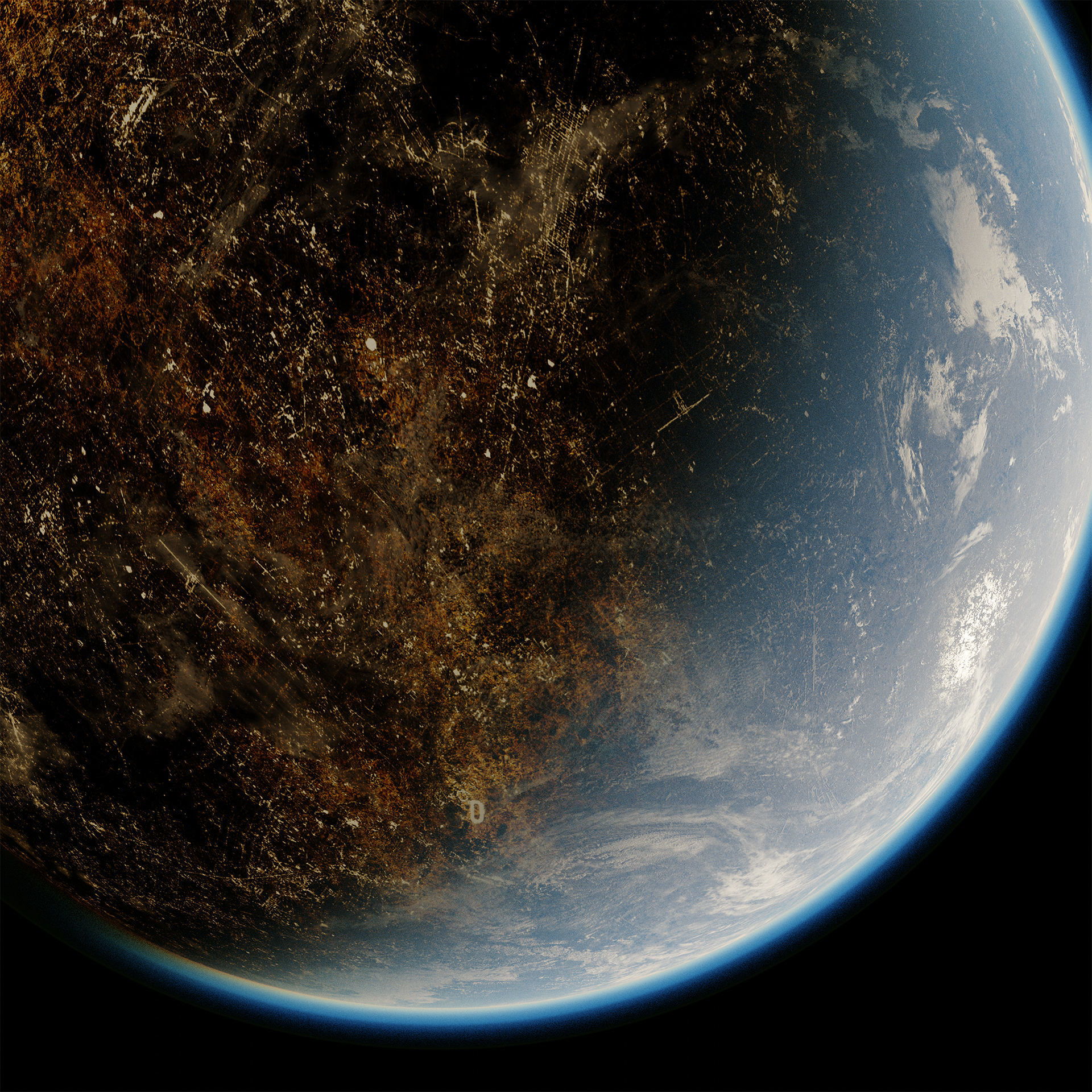 Moon Trigupu 12K 3D model_8