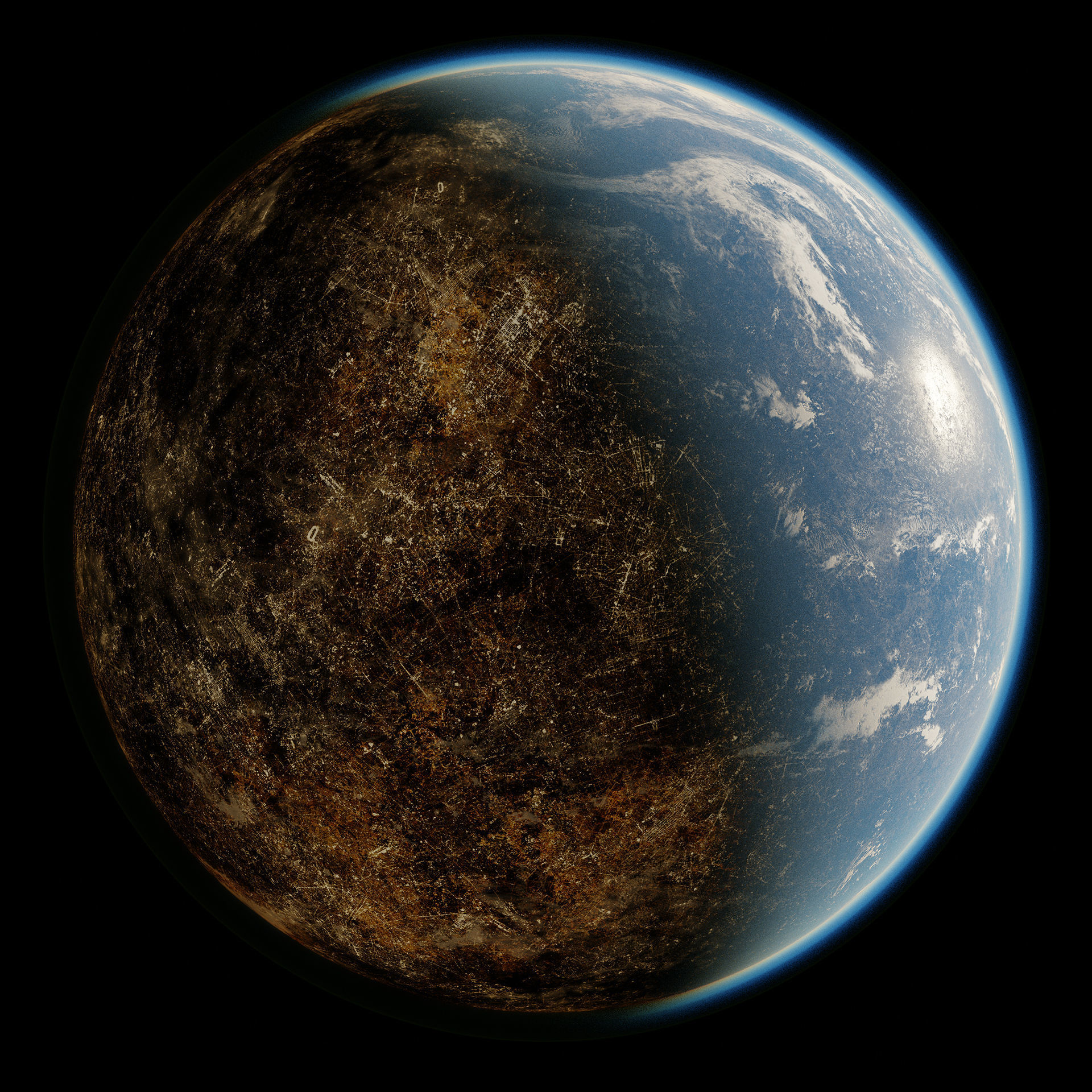 Moon Trigupu 12K 3D model_1