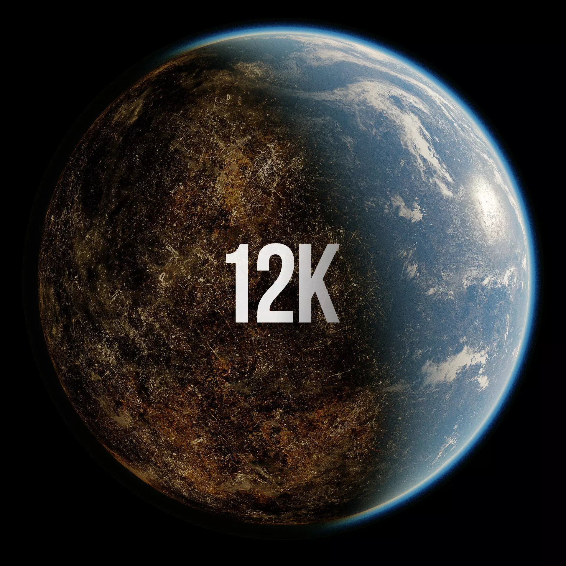 Moon Trigupu 12K 3D model_0