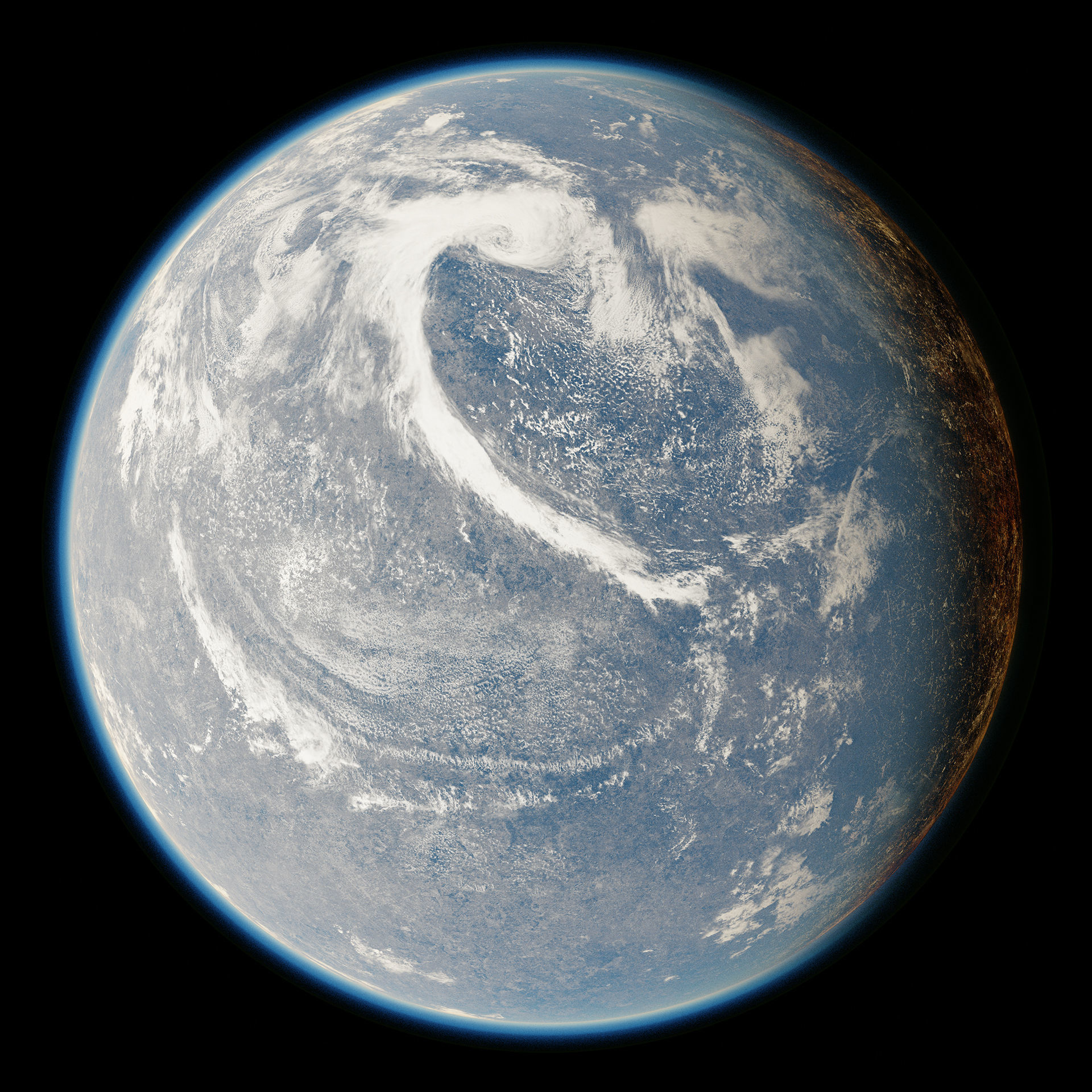 Moon Trigupu 12K 3D model_2