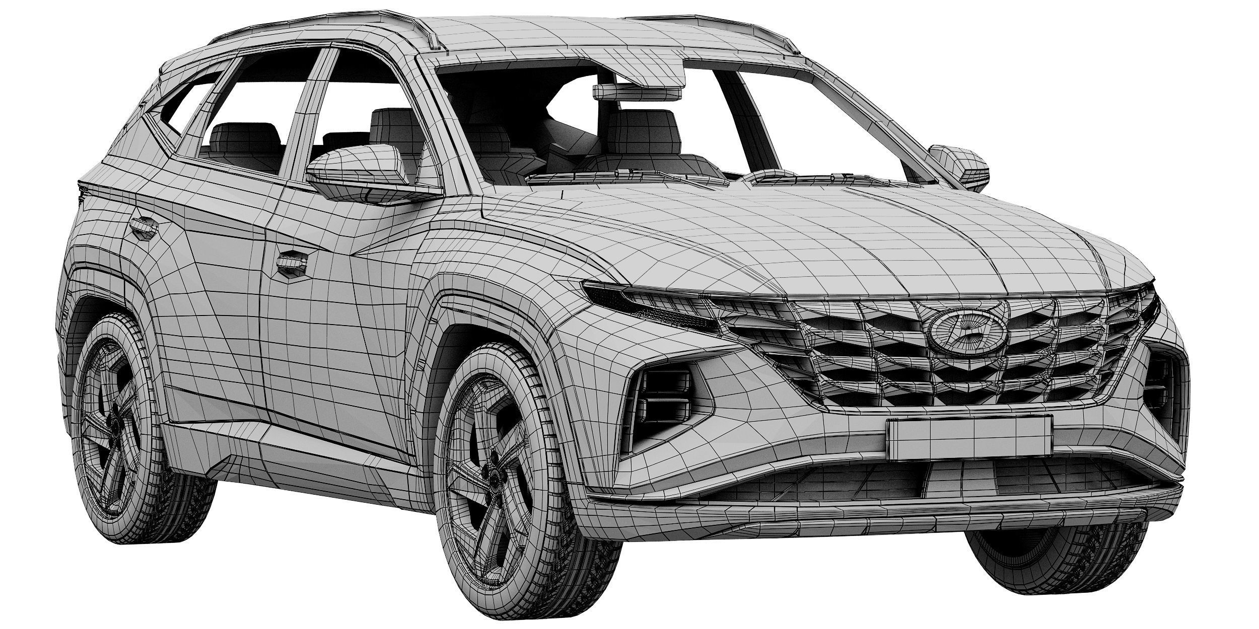 Hyundai Tucson 2021 3D model_14