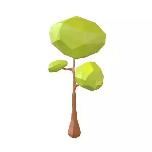 Stylized Park Tree v2 001