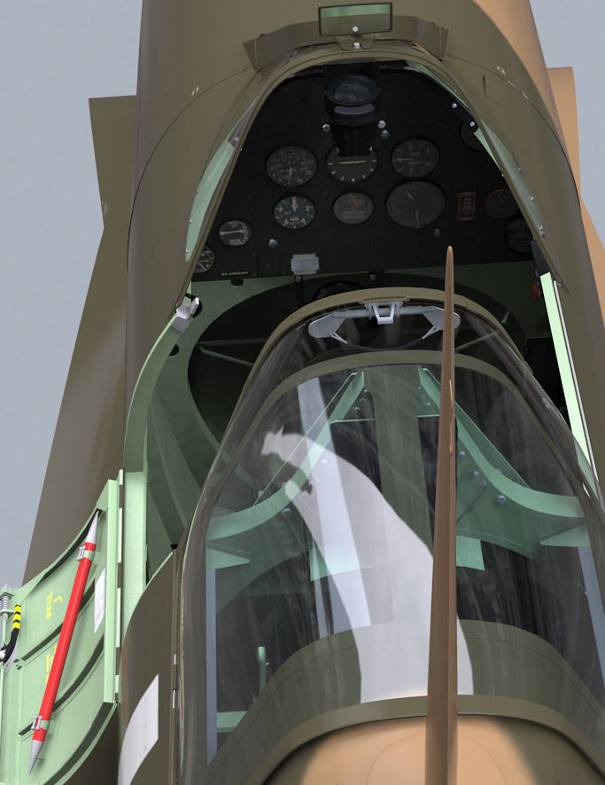 Spitfire MkVb 3D model_14