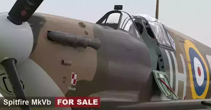 Spitfire MkVb 3D model