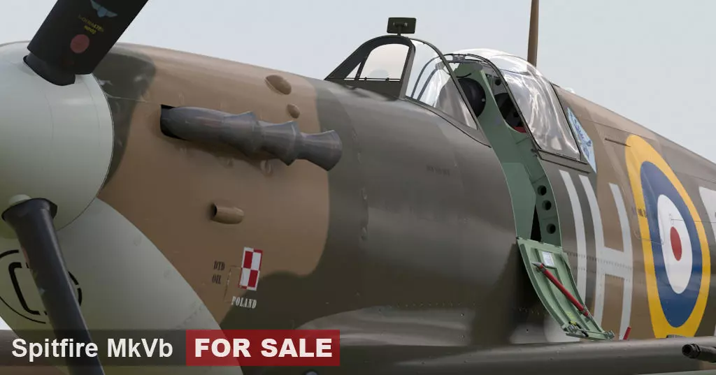 Spitfire MkVb 3D model_0
