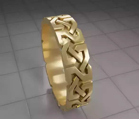 Celtic wedding band