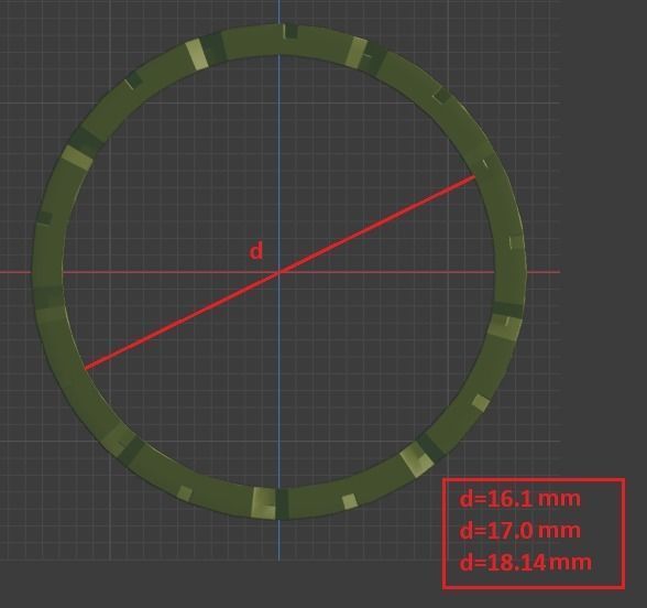 Celtic wedding band 3D print model_3