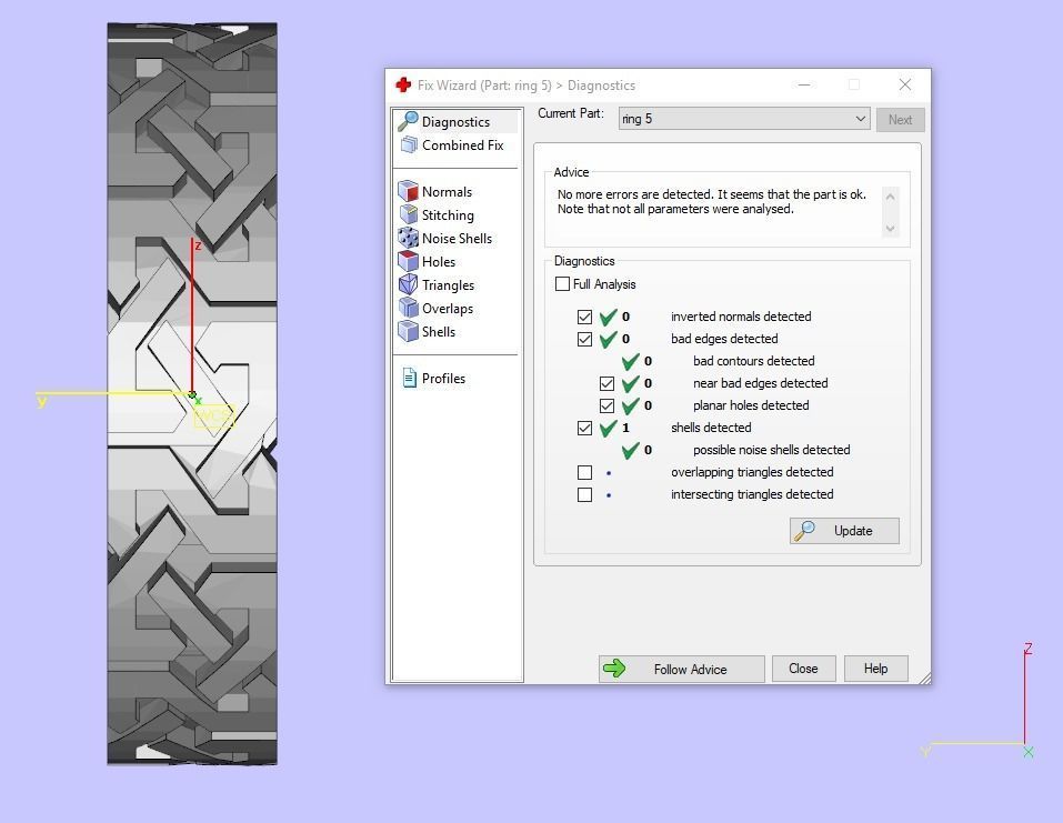 Celtic wedding band 3D print model_1