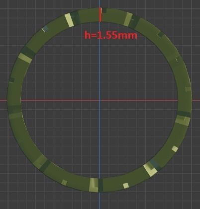 Celtic wedding band 3D print model_5