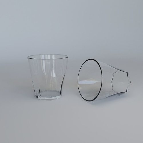Glass tumbler Free 3D model