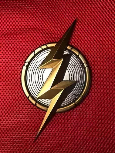 Flash 2022 movie emblem 3D print model