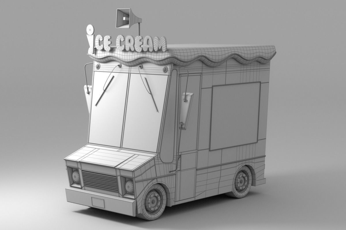 Cartoon Car Collection V3 3D model_16