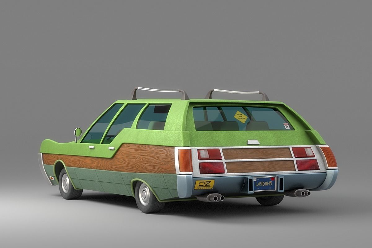 Cartoon Car Collection V3 3D model_2