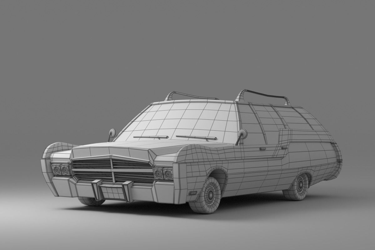 Cartoon Car Collection V3 3D model_3