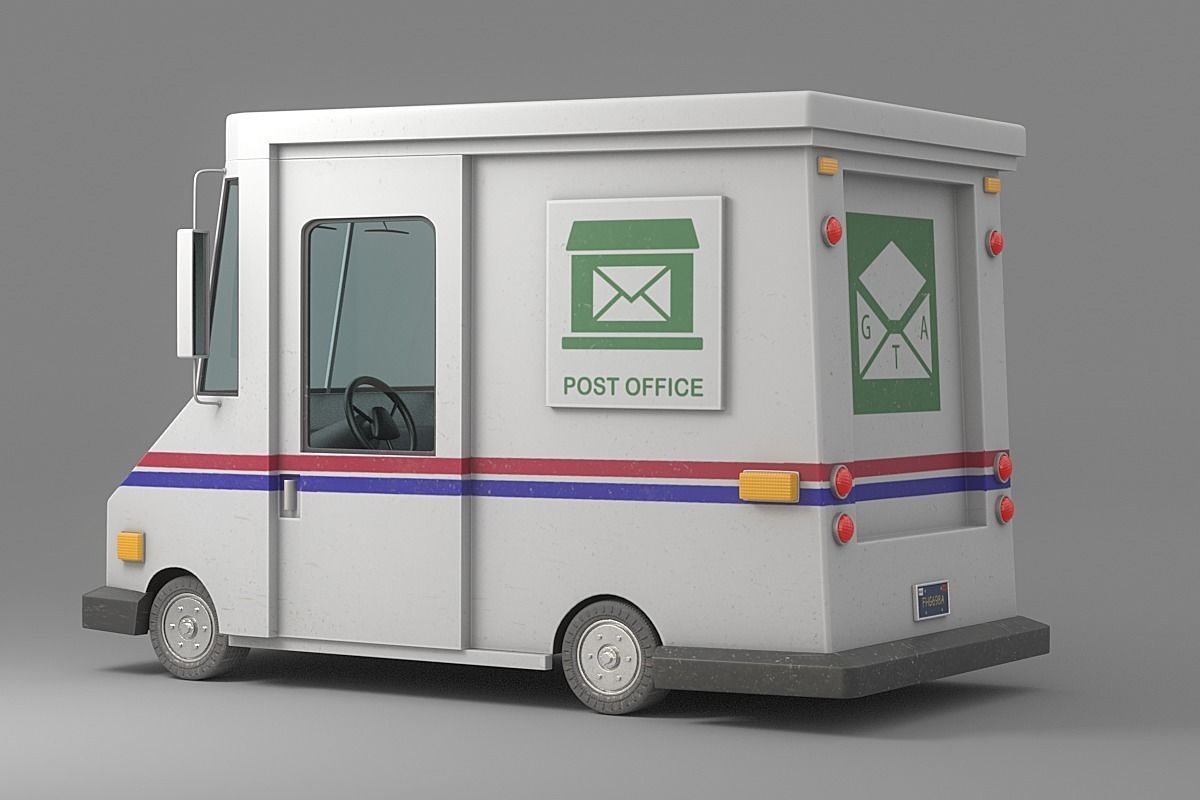 Cartoon Car Collection V4 3D model_6