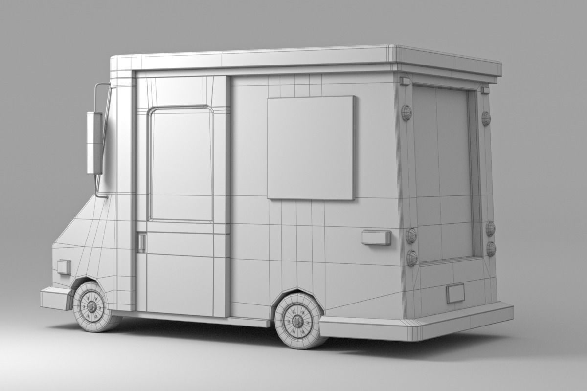 Cartoon Car Collection V4 3D model_8