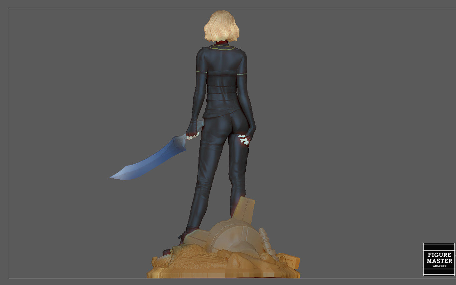 SYLVIE LADY LOKI MARVEL MCU LOKI DRAMA CHARACTER 3D PRINT 3D print model_23