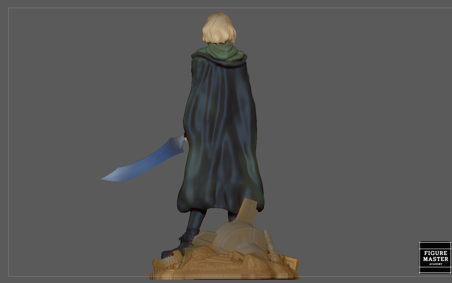 SYLVIE LADY LOKI MARVEL MCU LOKI DRAMA CHARACTER 3D PRINT 3D print model_17