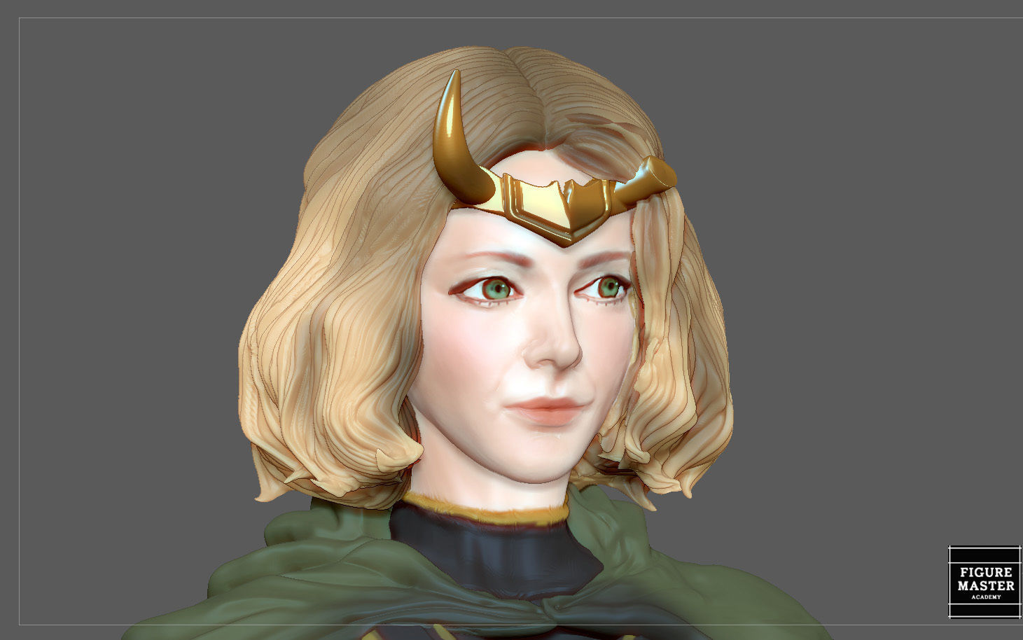 SYLVIE LADY LOKI MARVEL MCU LOKI DRAMA CHARACTER 3D PRINT 3D print model_11