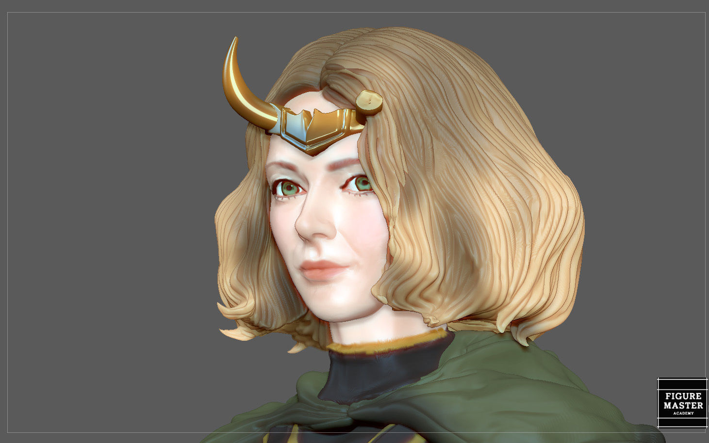 SYLVIE LADY LOKI MARVEL MCU LOKI DRAMA CHARACTER 3D PRINT 3D print model_12