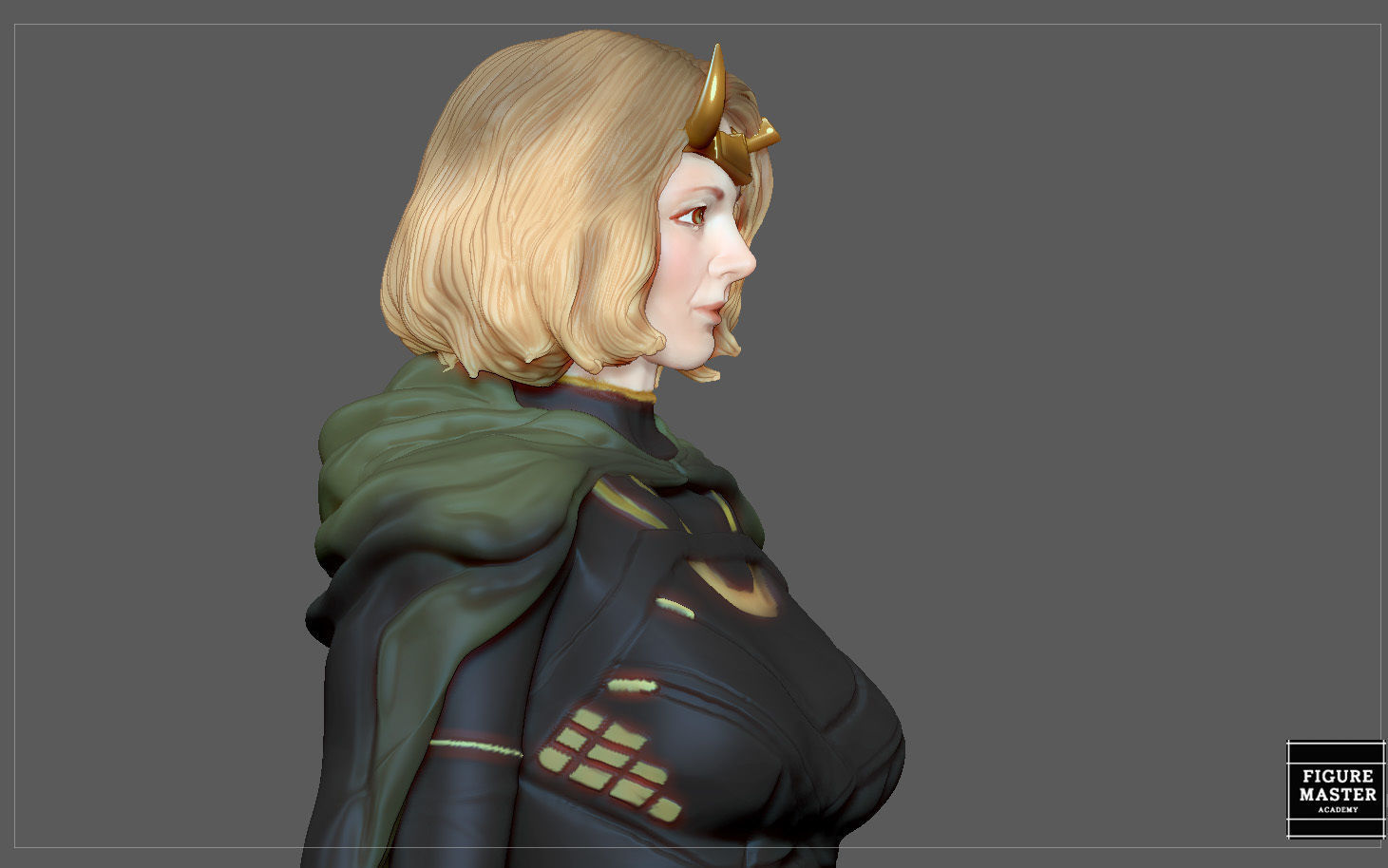 SYLVIE LADY LOKI MARVEL MCU LOKI DRAMA CHARACTER 3D PRINT 3D print model_13