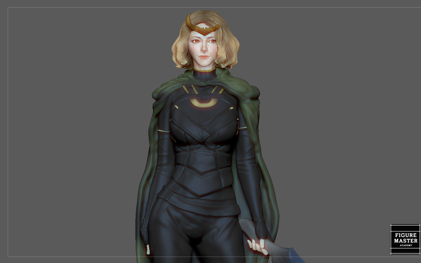 SYLVIE LADY LOKI MARVEL MCU LOKI DRAMA CHARACTER 3D PRINT 3D print model_6