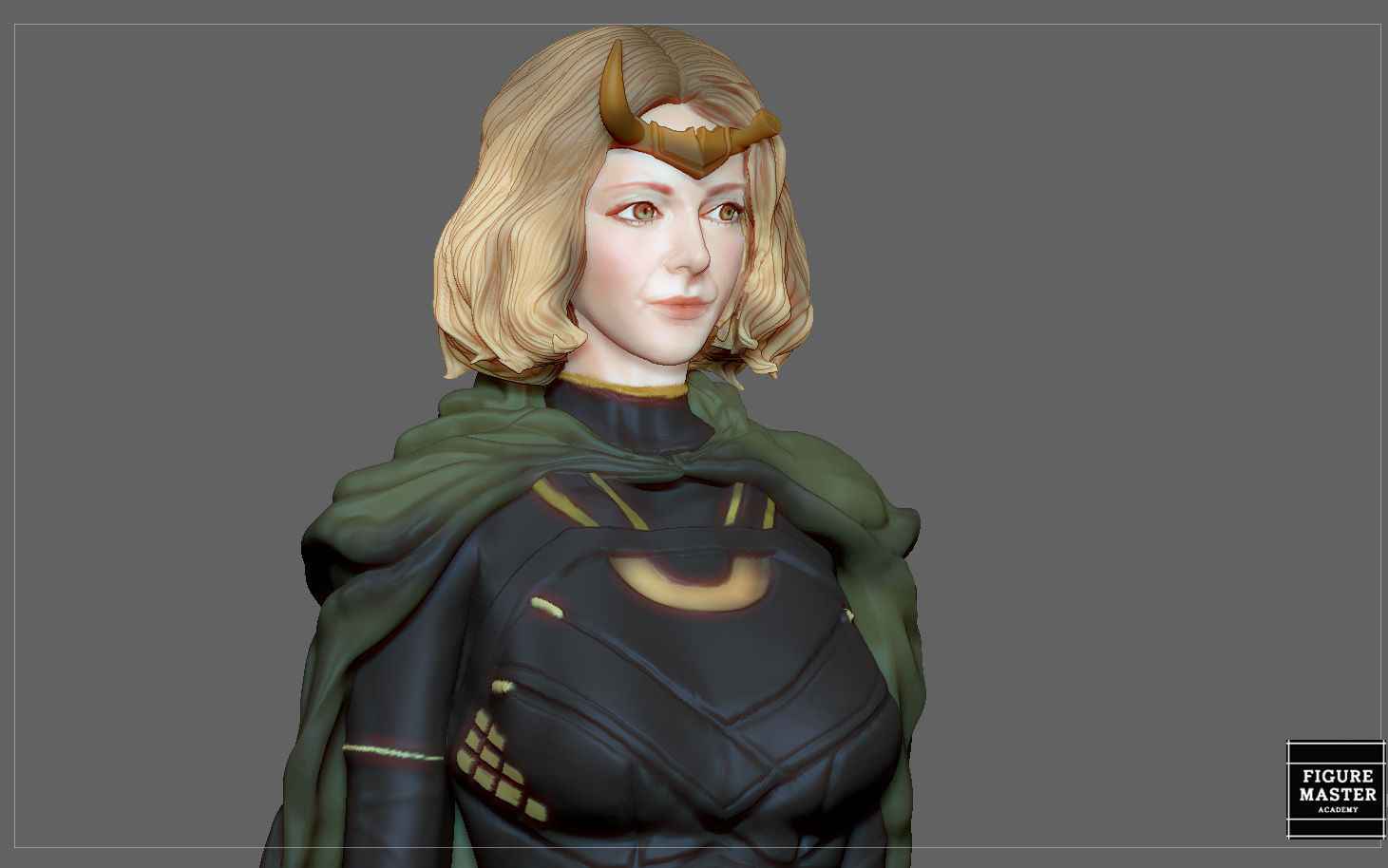 SYLVIE LADY LOKI MARVEL MCU LOKI DRAMA CHARACTER 3D PRINT 3D print model_9