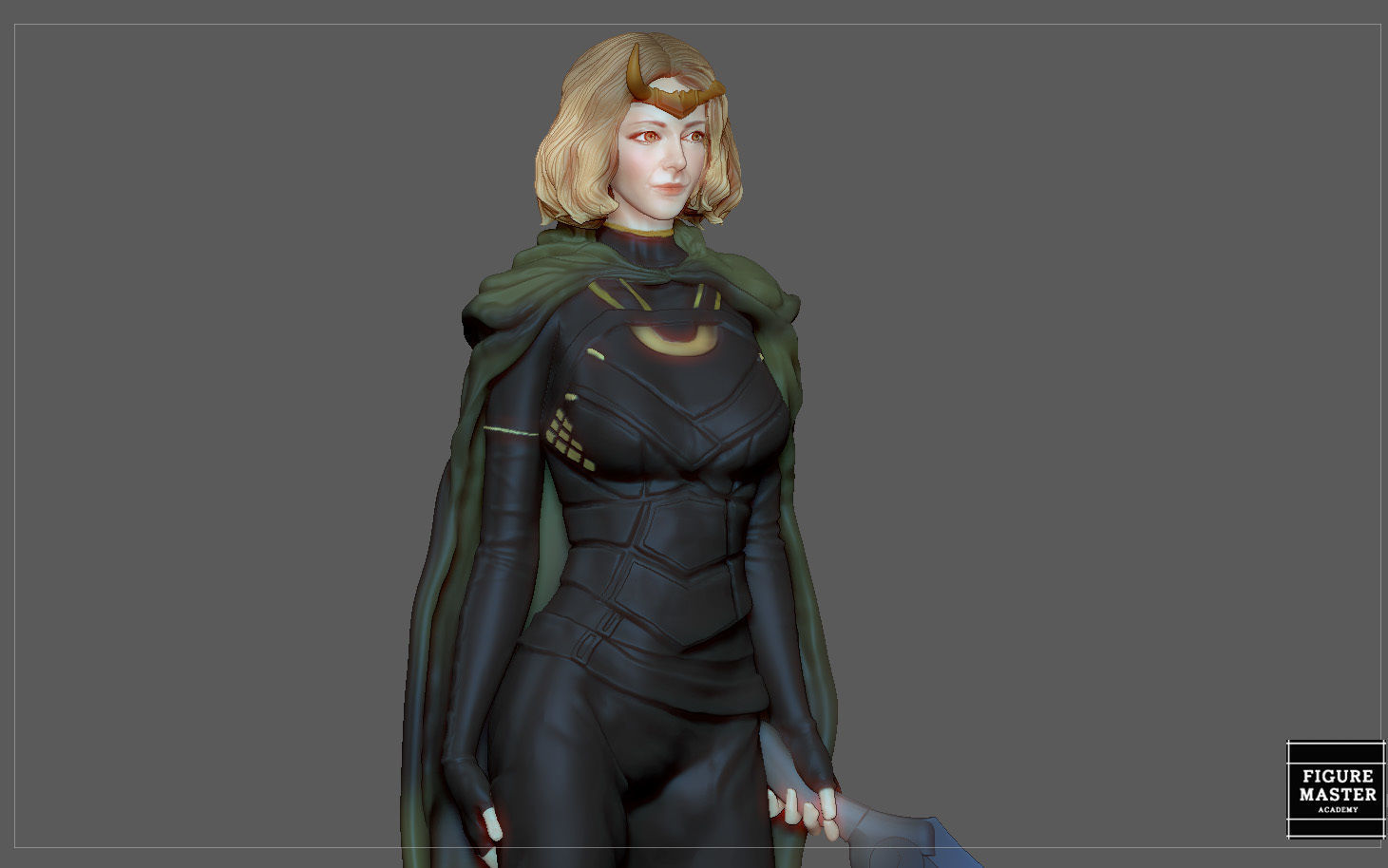 SYLVIE LADY LOKI MARVEL MCU LOKI DRAMA CHARACTER 3D PRINT 3D print model_7